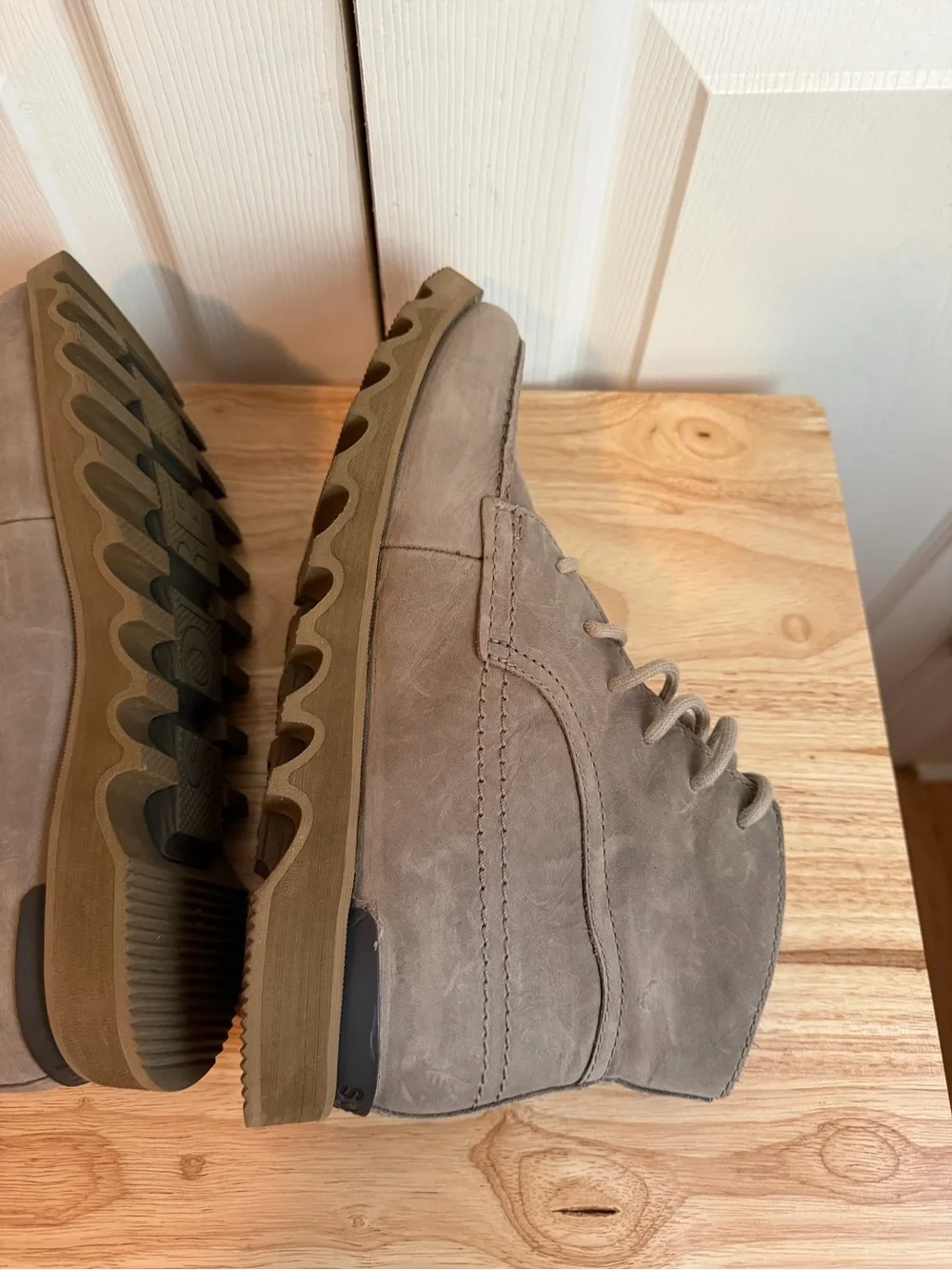 SOREL Mens Kezar Tan Brown Ankle Boots Size 10.5 Medium (D, M)